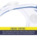 2 pack Safety Goggles, Adjustable,Lightweight Anti-Fog Protective Safety Glasses, Eye Protection, White