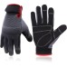 Work Gloves for Men & Women, Utility Mechanic Working Gloves Touch Screen, Flexible Yard Work Gloves