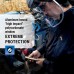 Face Shield - Lightweight Mask with Crown & Ratchet Headgear, for Work, Grinding, Cutting,Clear Uncoated Polycarbonate Window