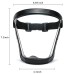 Full Face Super Protective Shields, 2pcs Unisex Face Shield with Clear Spray Splash Proof Full Face Protective