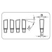 Combination teeth blade for wood